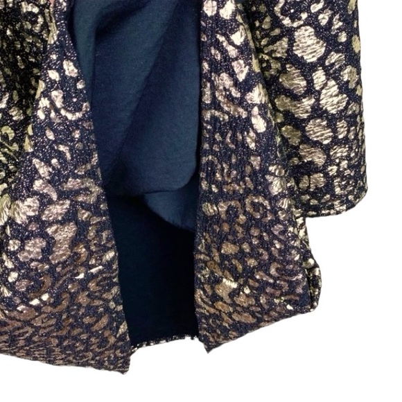 LULUS NEW Thrill Me Black & Gold
Cheetah Surplice Dress size M - Picture 8 of 12